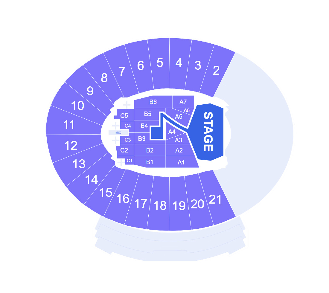 Large view of seats